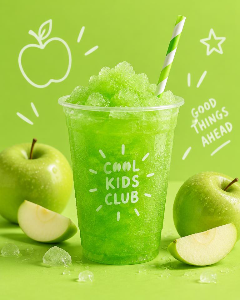 Granizado de Manzana verde